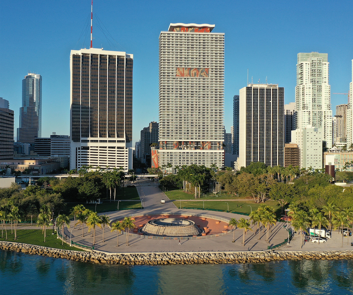 Miami city center photo